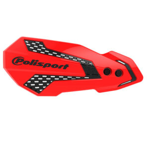 POLISPORT MX Flow Handprotectoren - rot/schwarz 1109868005