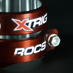 XTRIG Rocs Dreifachschelle Offset 14mm PHDS Orange KTM SX85 1081073001-2