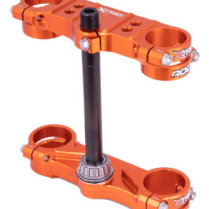 XTRIG Rocs Tech Triple Clamp Offset 22 mm - Orange KTM SX50 1105920-2