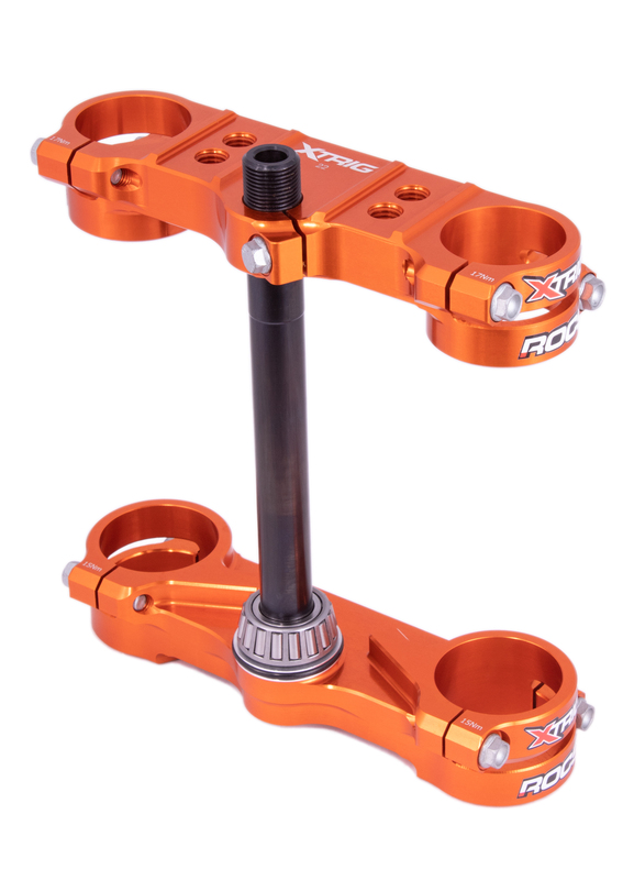 XTRIG Rocs Tech Triple Clamp Offset 22 mm - Orange KTM SX50 1105920-2