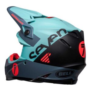 BELL Moto-9s Flex Seven Vanguard Helm - Mattes Aqua/Schwarz 3