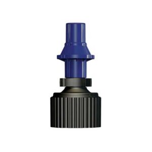 Benzinkanister Tuff Jug20l blau transparent - mit Schnellverschluss 2