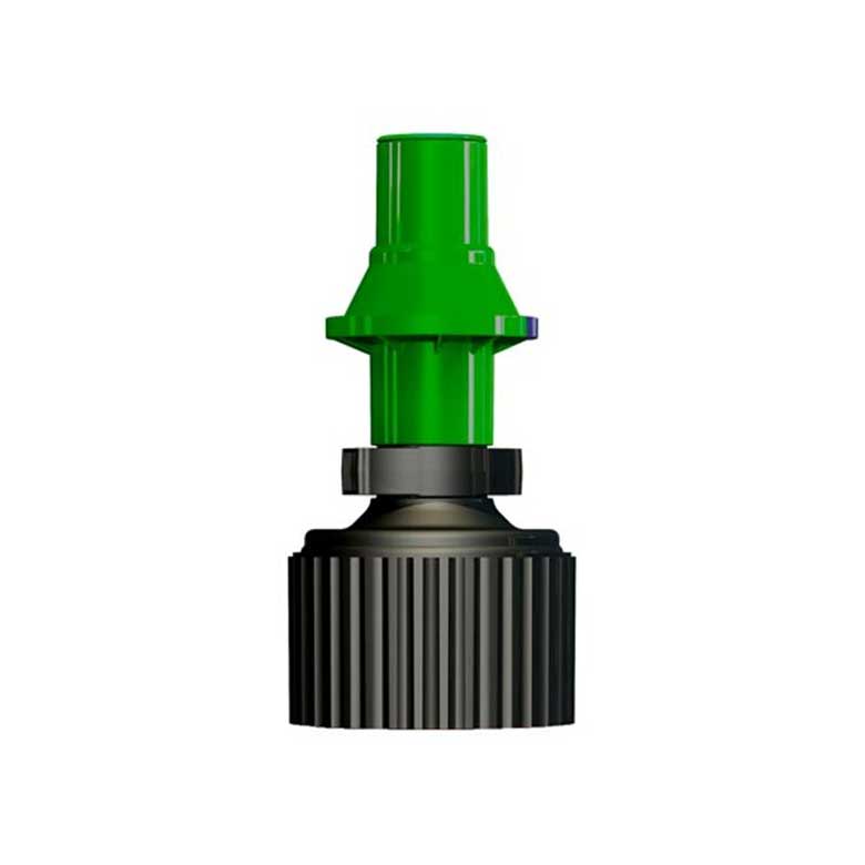 Benzinkanister Tuff Jug20l grün transparent - mit Schnellverschluss 2
