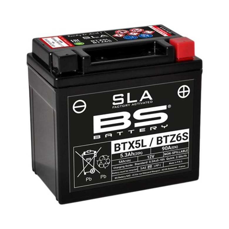 BS BATTERY SLA Wartungsfreie Batterie - BTX5L / BTZ6S
