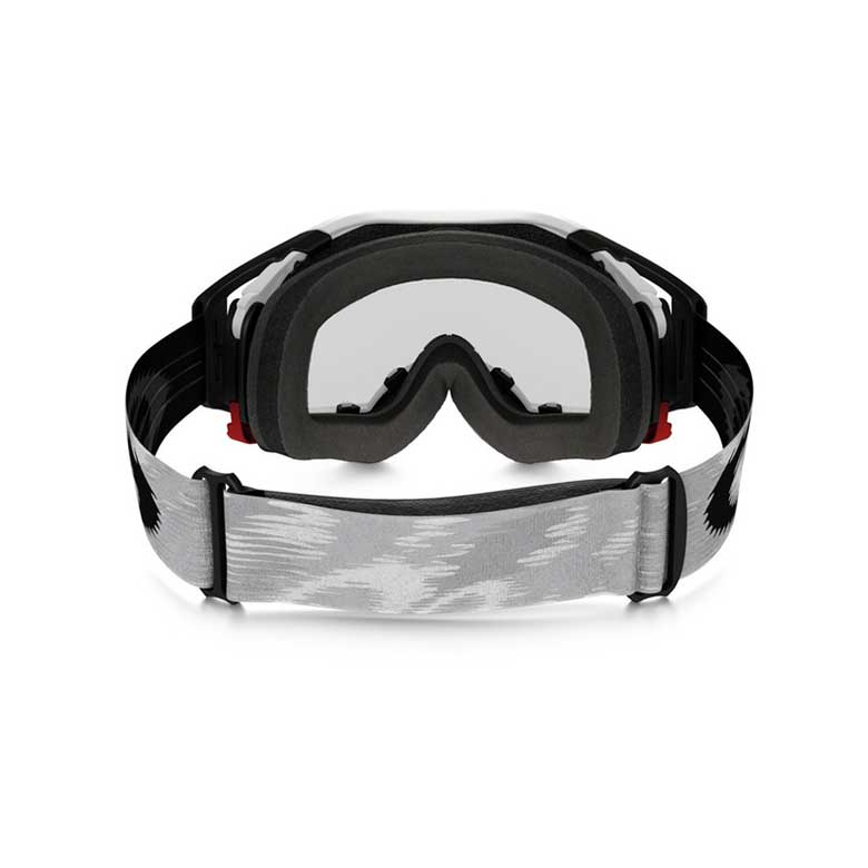 OAKLEY Airbrake Goggle Matte White Speed Clear Lens 5