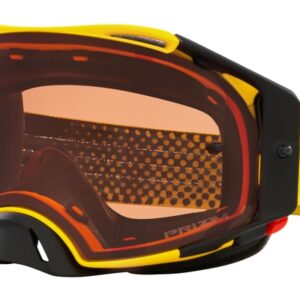OAKLEY Airbrake MX Brille - Moto Yellow B1B Prizm MX Bronze Glas