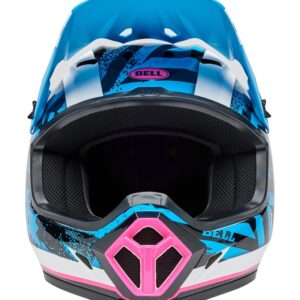 BELL MX-9 Mips Helm - Breakdance Gloss Blue/Pink