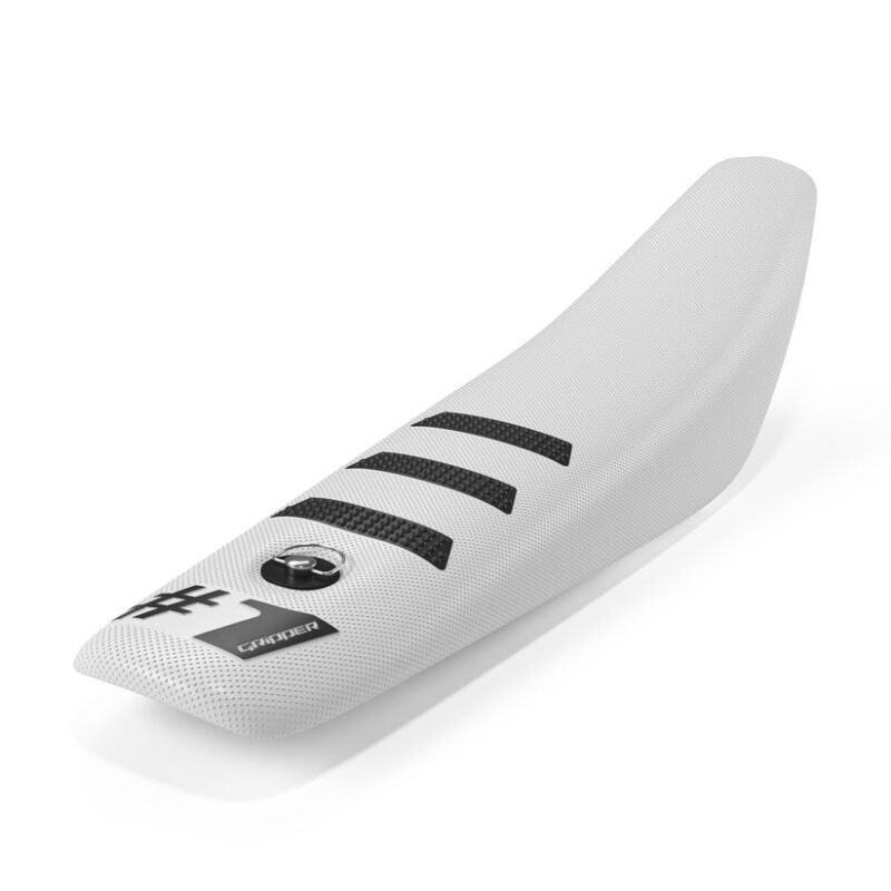 LIGHT RIB MINI Seat Cover - White/Black