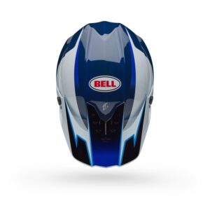 BELL Moto-10 Spherical Helm - Tomac 25 Gloss Blue/White