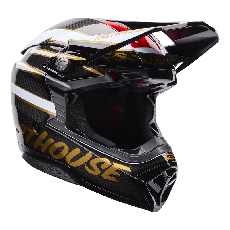 Bell Moto 10 Fasthouse Ditd 25 Black Gold