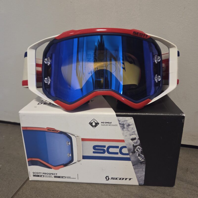 SCOTT Propect Brille
weiss/blau