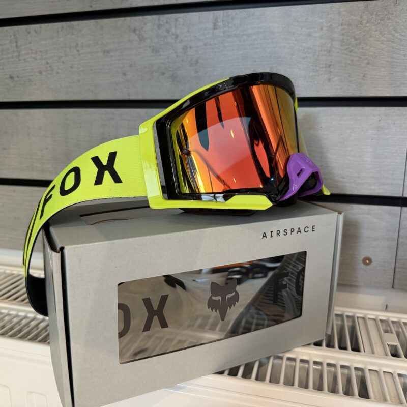 Fox Brille Airspace Black/Yellow